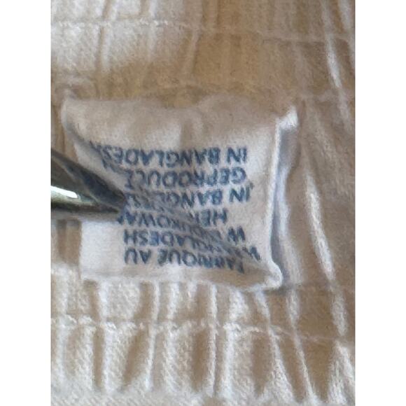 Sigrid Olsen · Large · 100% Linen Pull‑On Pants · Elastic Waist · White Coastal - Picture 6 of 6